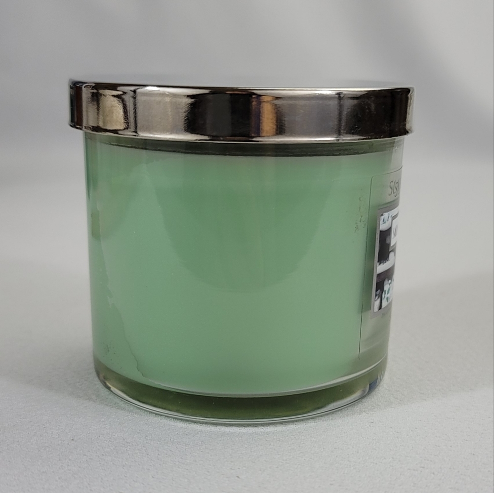 Slatkin & Co MINT CHOCOLATE One-Wick 4 Oz Candle - Picture 7 of 11